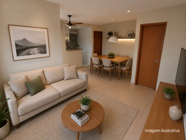 Unfurnished 2-bedroom apartment with open-plan gas kitchen — photo 5