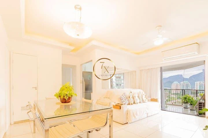 Furnished 1-bedroom apartment with 2 bathrooms and 72 m² — photo 4