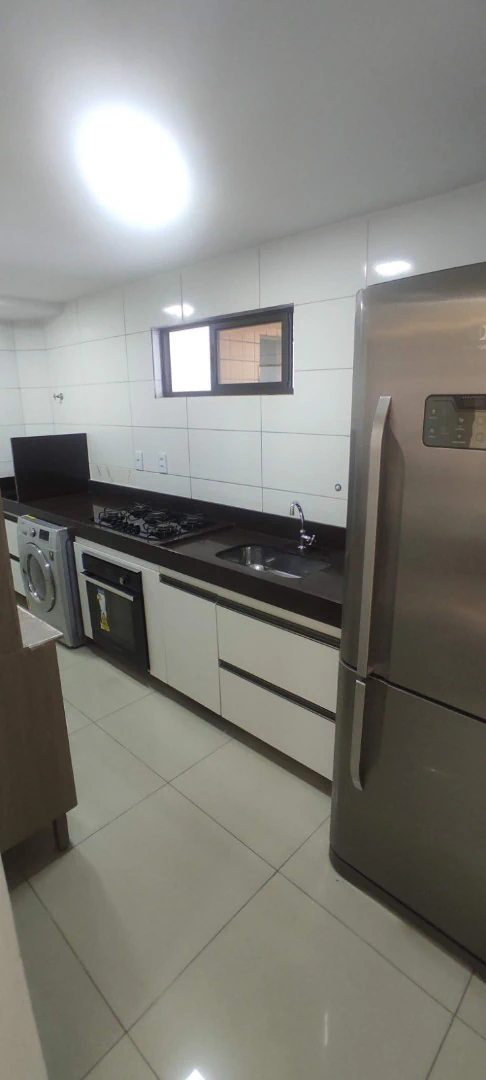 2-bedroom apartment with a washing machine in João Pessoa — photo 7