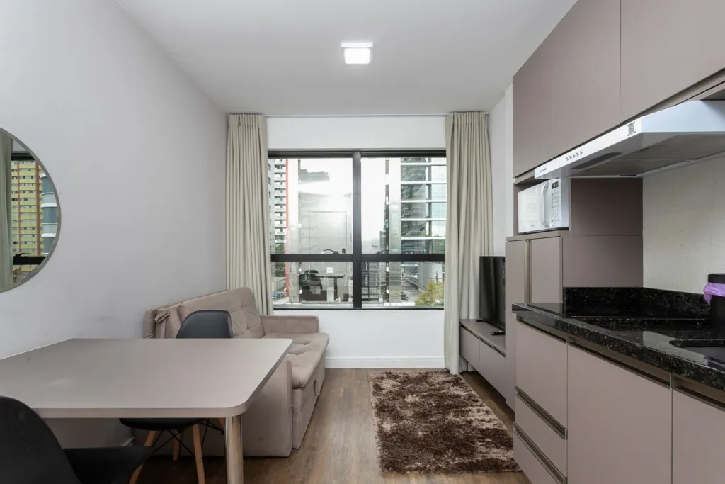 Furnished 41 m² apartment with 1 bedroom and 1 bath