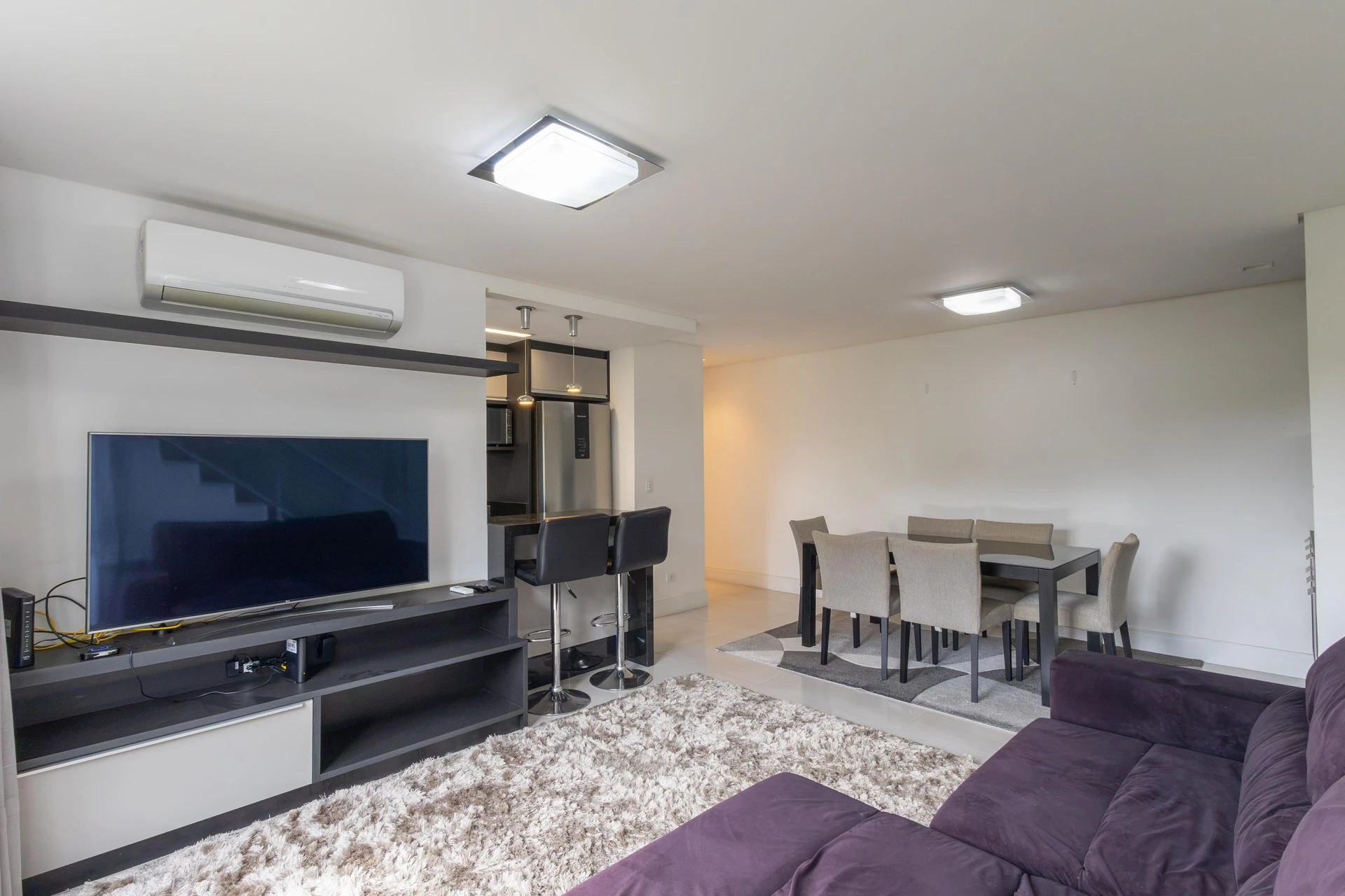 2-bedroom apartment with a glass-enclosed balcony