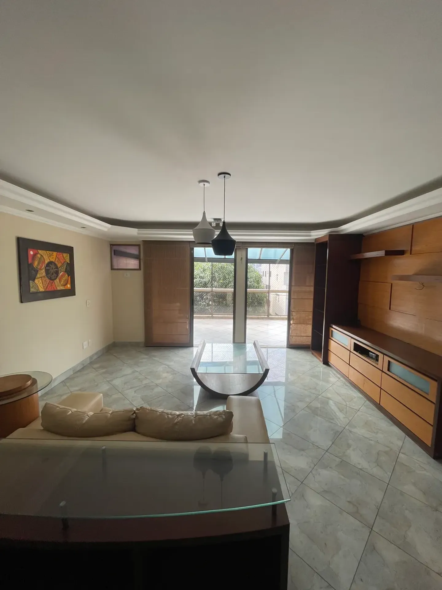3-bedroom apartment in a building with a sauna