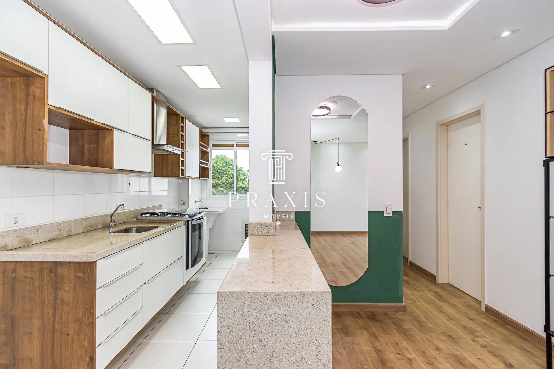 Home office in a 3-bedroom apartment, 66 m² — photo 4