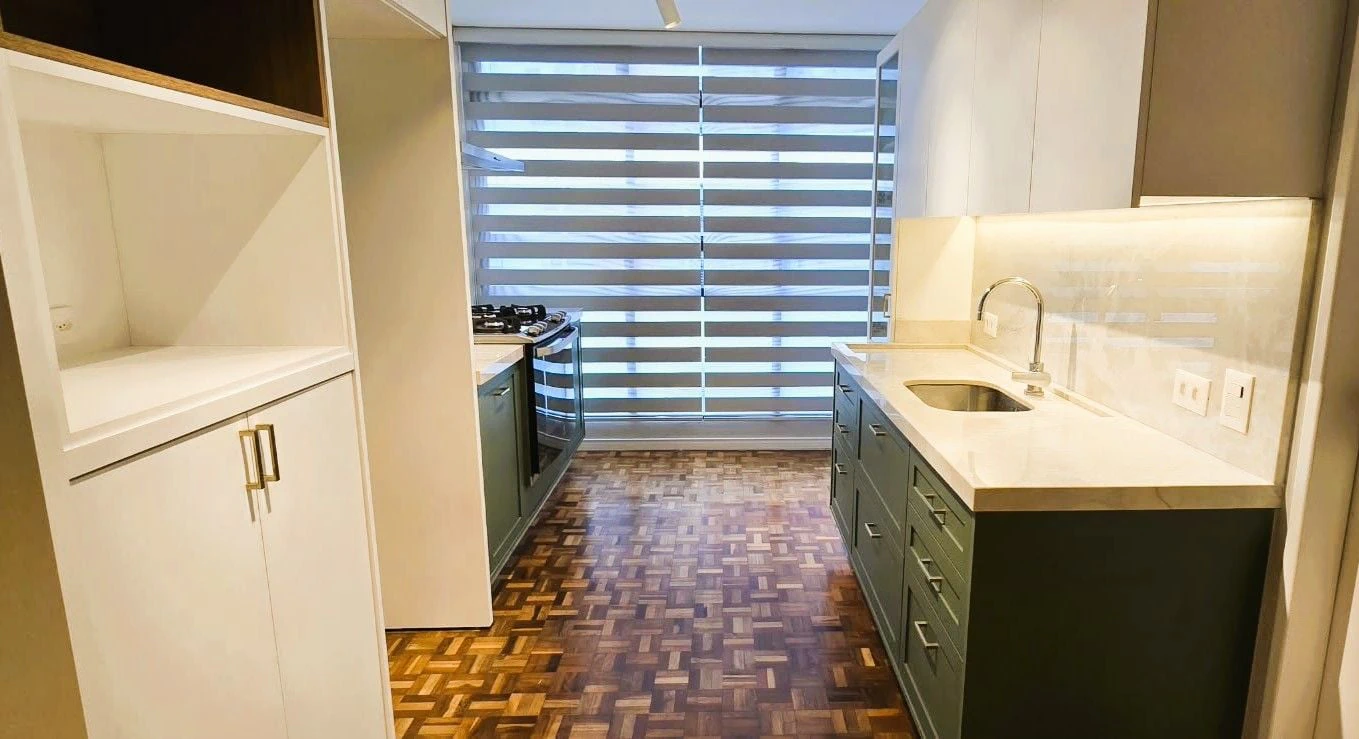 2-bedroom apartment with a washing machine in Curitiba — photo 2