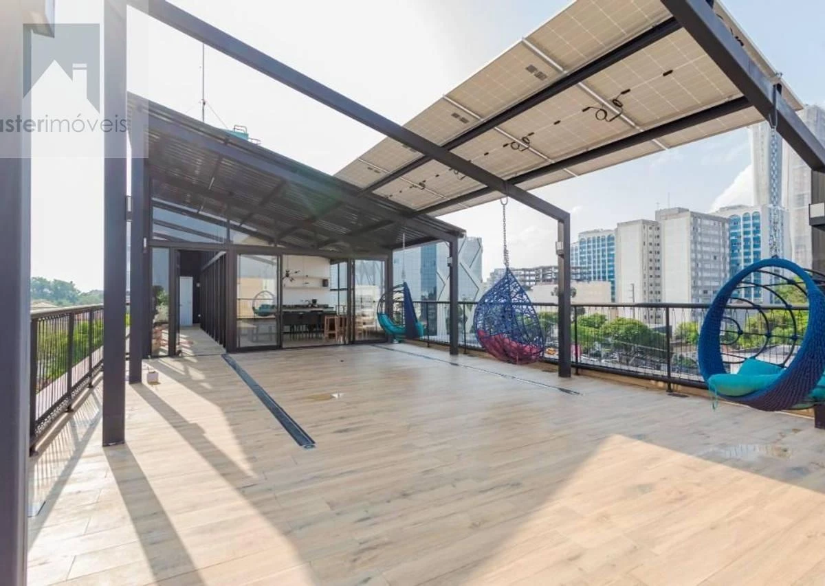 19 m² apartment with floor-to-ceiling windows and a dryer — photo 31