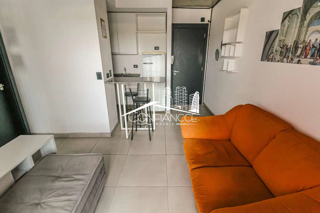 Apartamento mobiliado de 1 quarto com cozinha integrada — photo 2