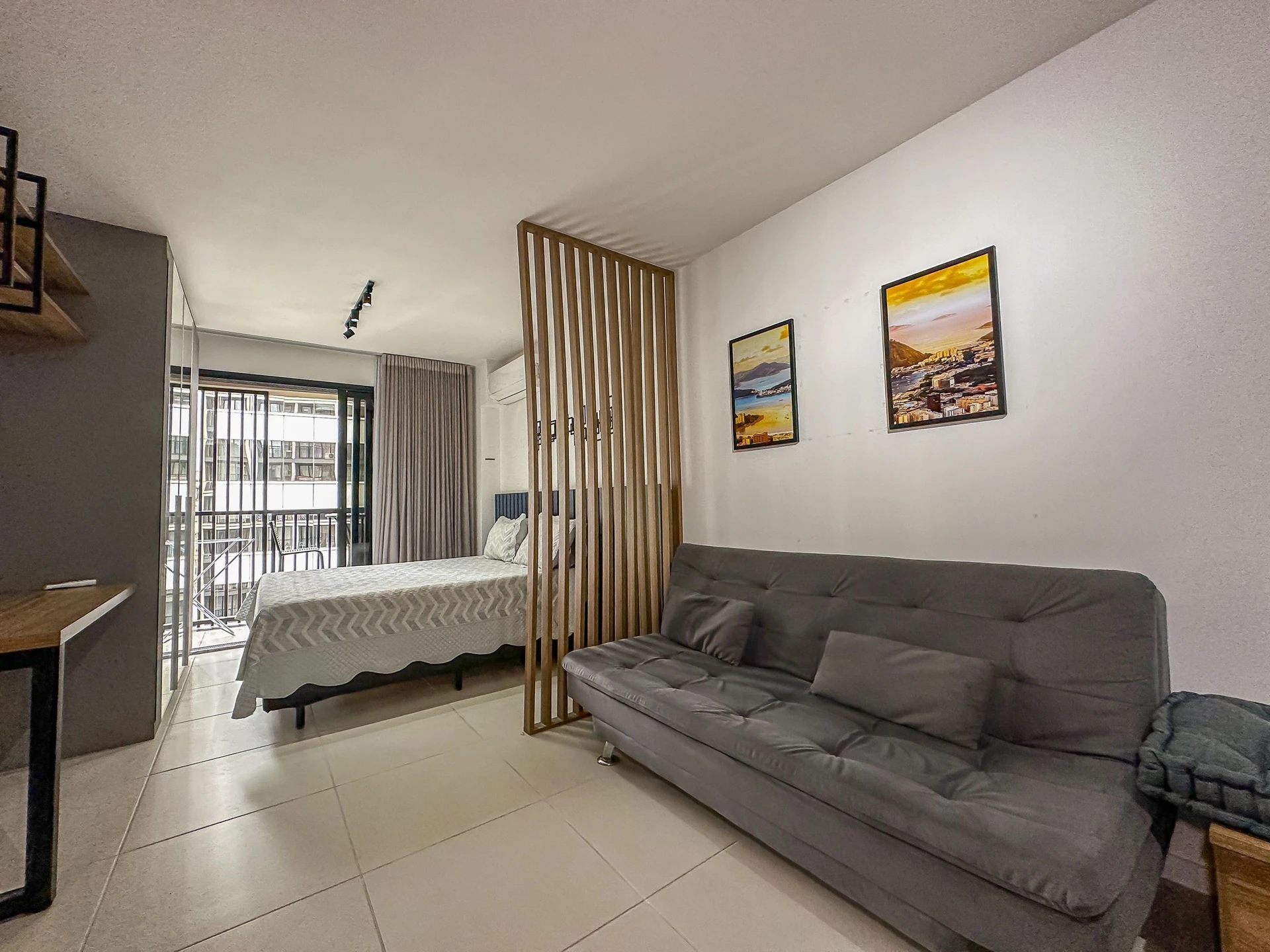 Furnished studio, 35 m², with a dishwasher — photo 25
