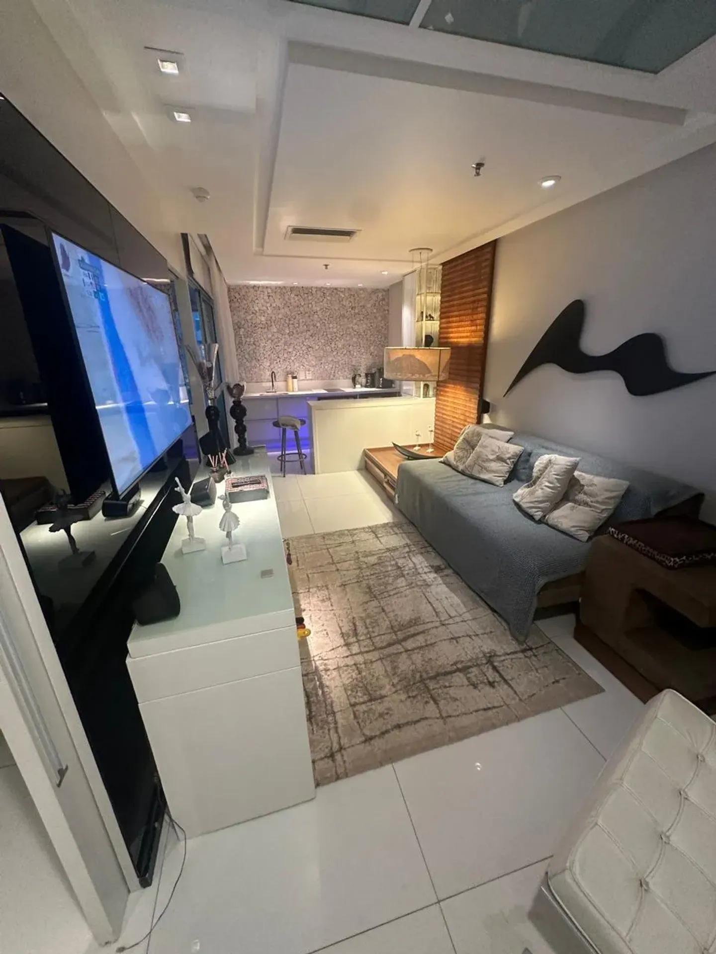 Apartamento mobiliado com cozinha americana e varanda — photo 7
