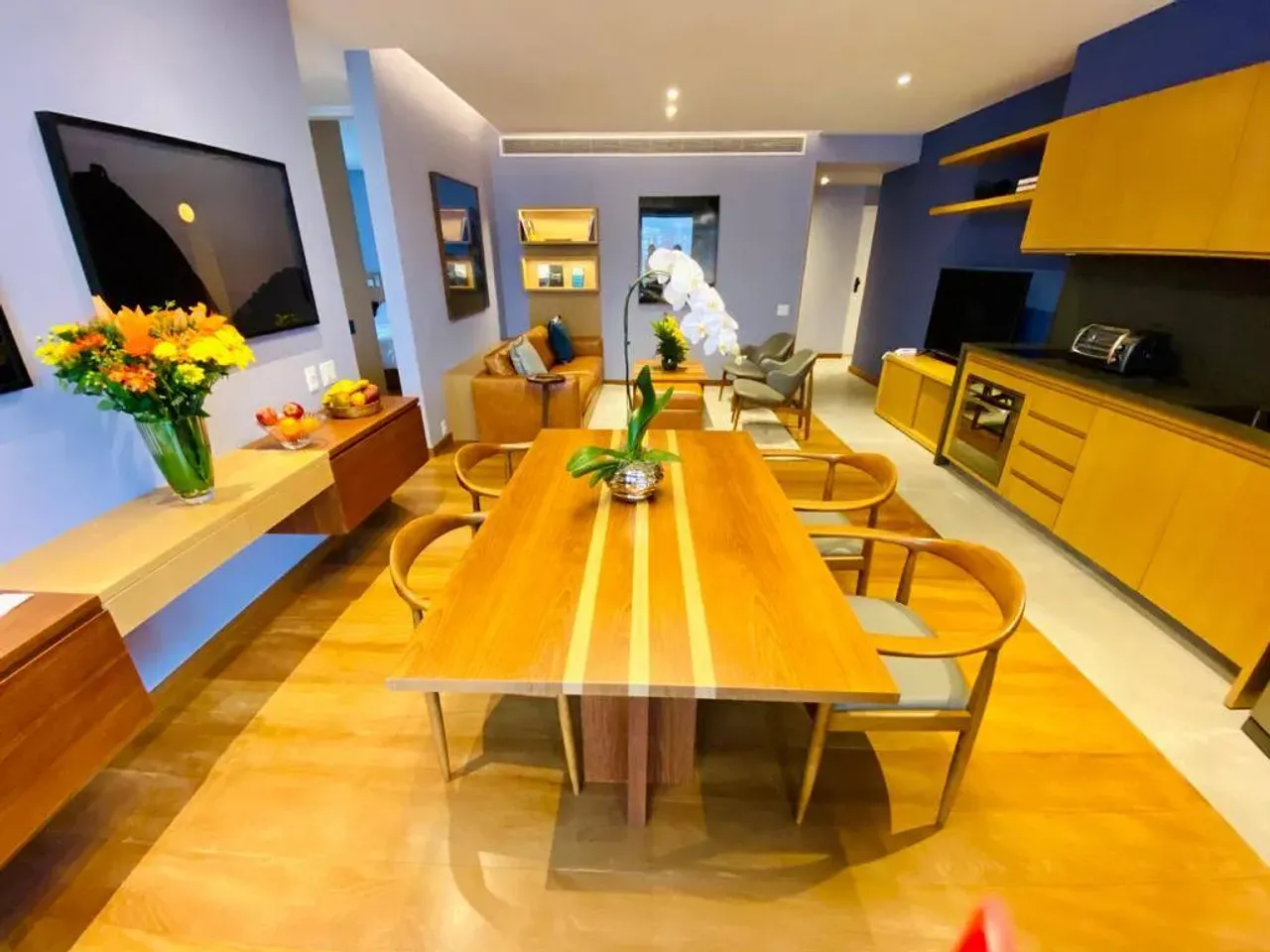 Furnished 2-bedroom apartment with 2 bathrooms