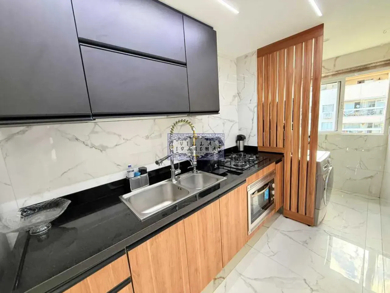 Furnished 3-bedroom duplex with open-plan kitchen — photo 18