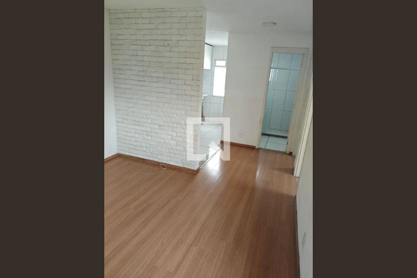 44 m² rental apartment with 2 bedrooms and closed kitchen