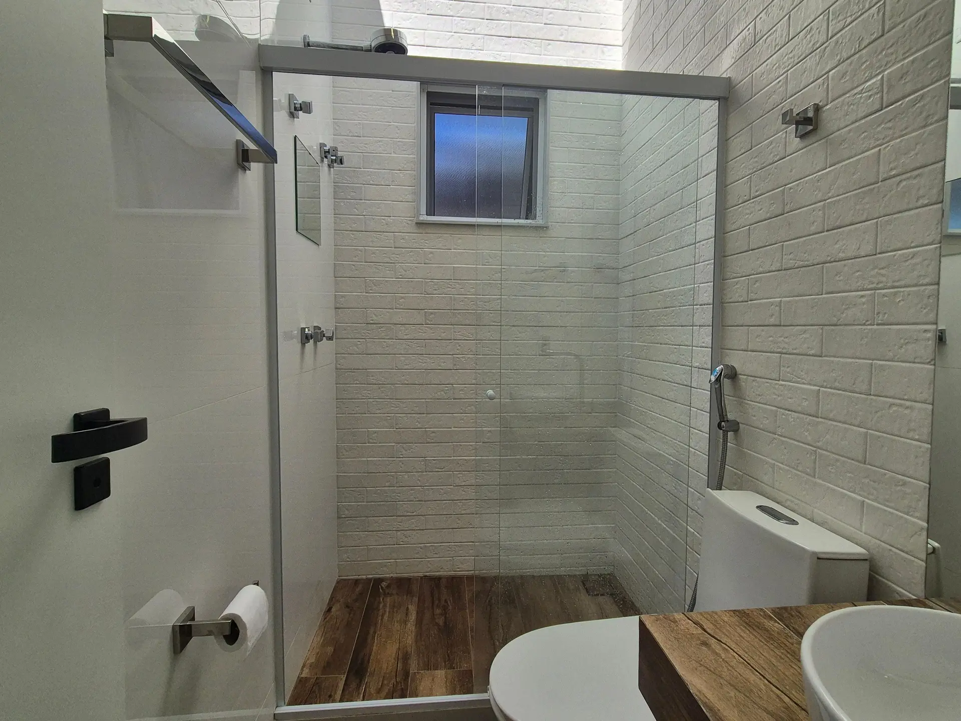 Studio mobiliado com 1 quarto e varanda com fechamento — photo 23