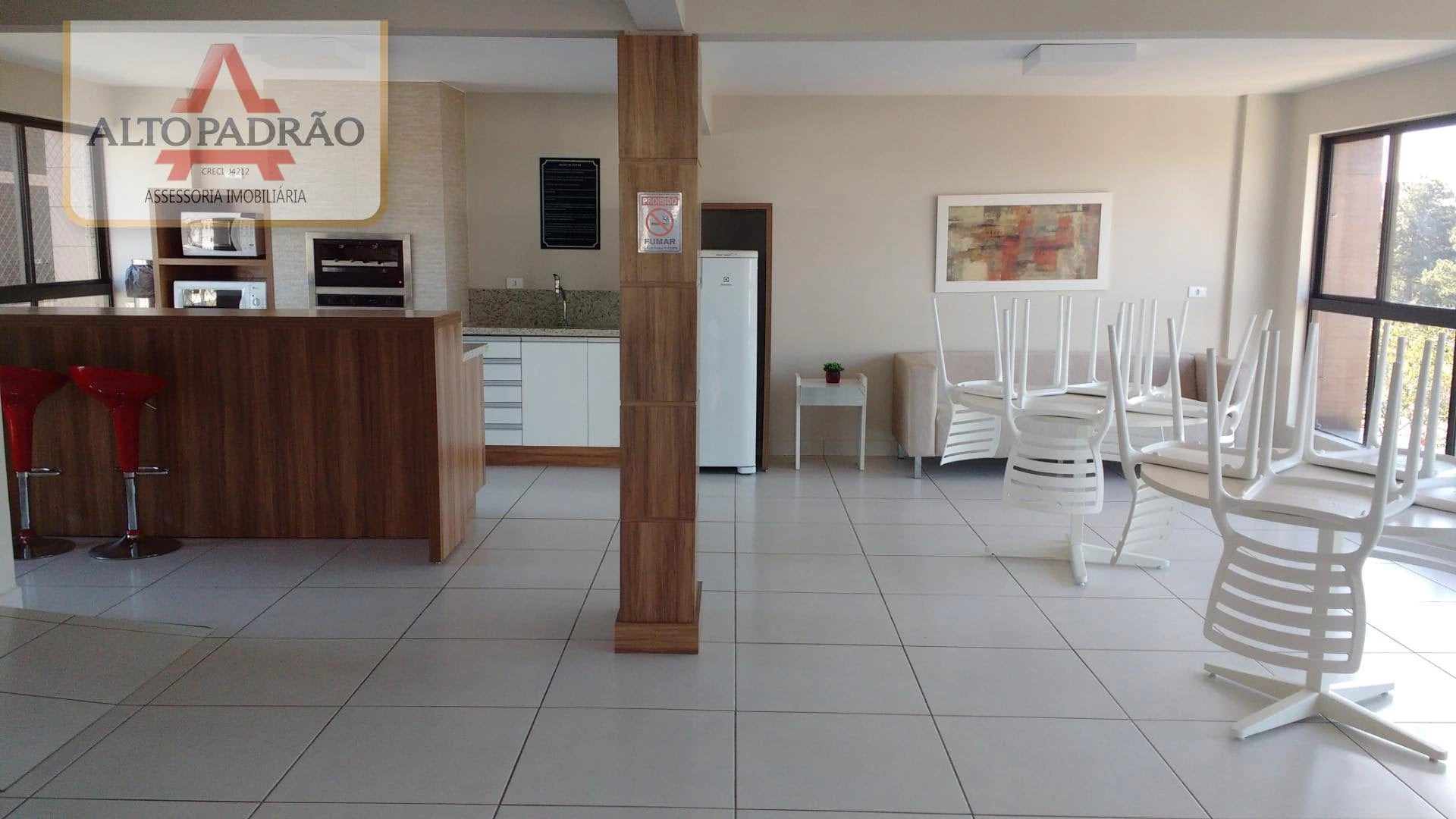 One-bedroom apartment with a washing machine in Curitiba — photo 22