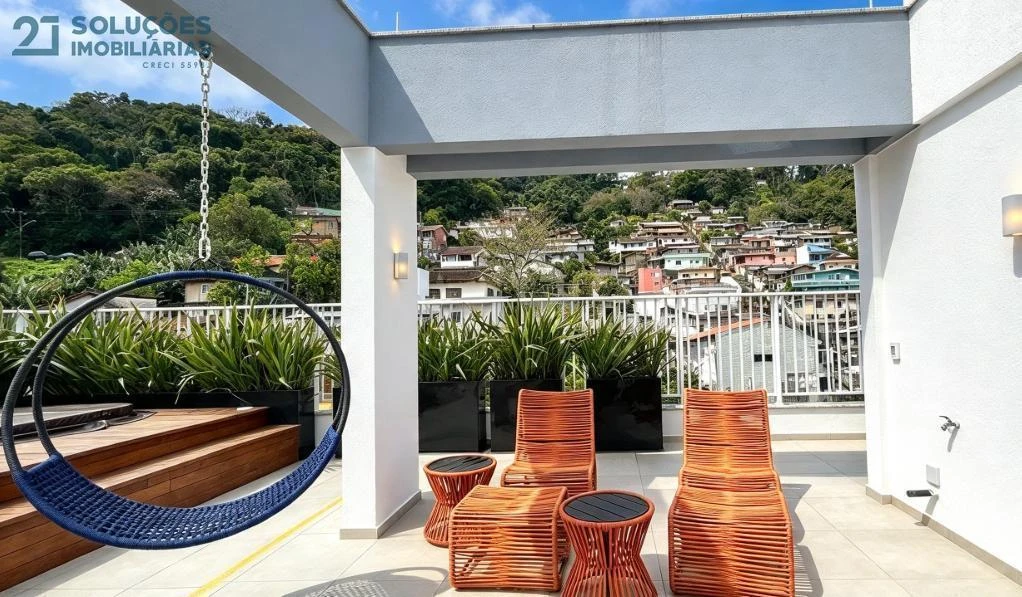 Apartment, 37 m², with a grill on the balcony