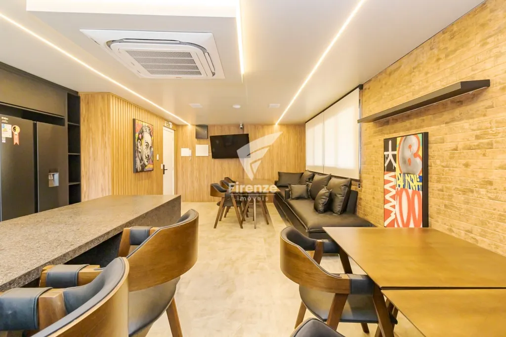 Apartamento mobiliado com cozinha integrada e varanda fechada — photo 39