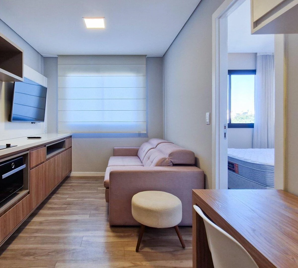 Furnished 26 m² apartment with 1 bedroom and ensuite