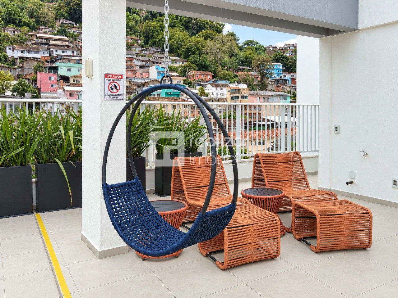 Apartment, 37 m², with a grill on the balcony — photo 11