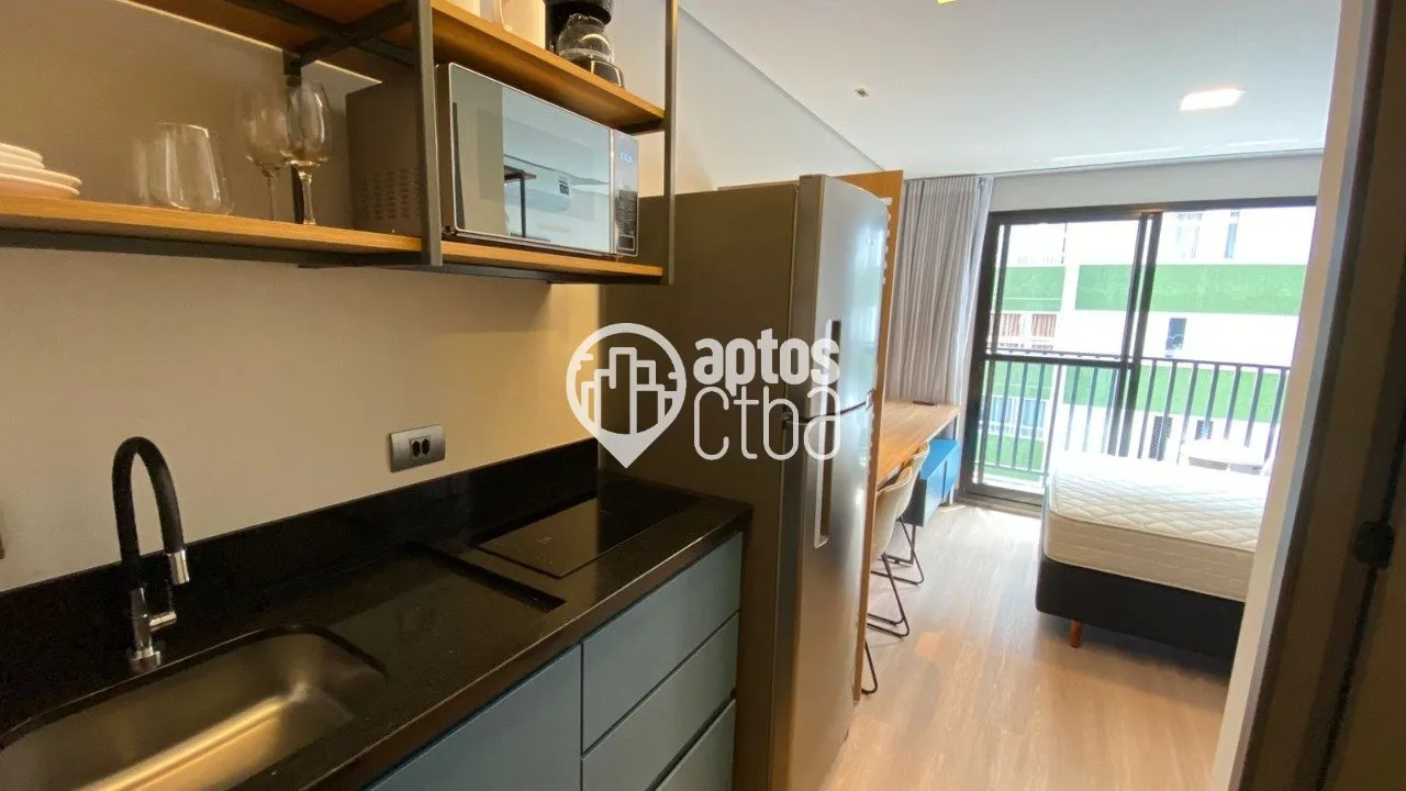 Apartamento mobiliado com varanda e 1 quarto — photo 6