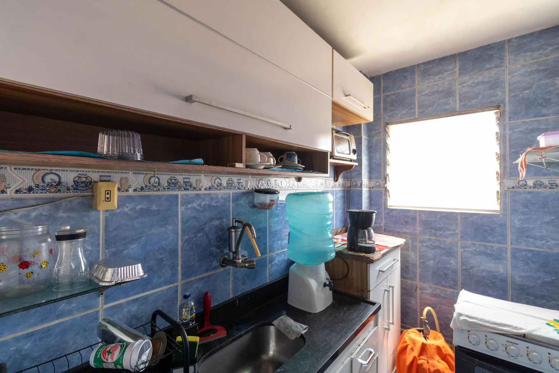 Furnished apartment, 90 m², with a washing machine — photo 11