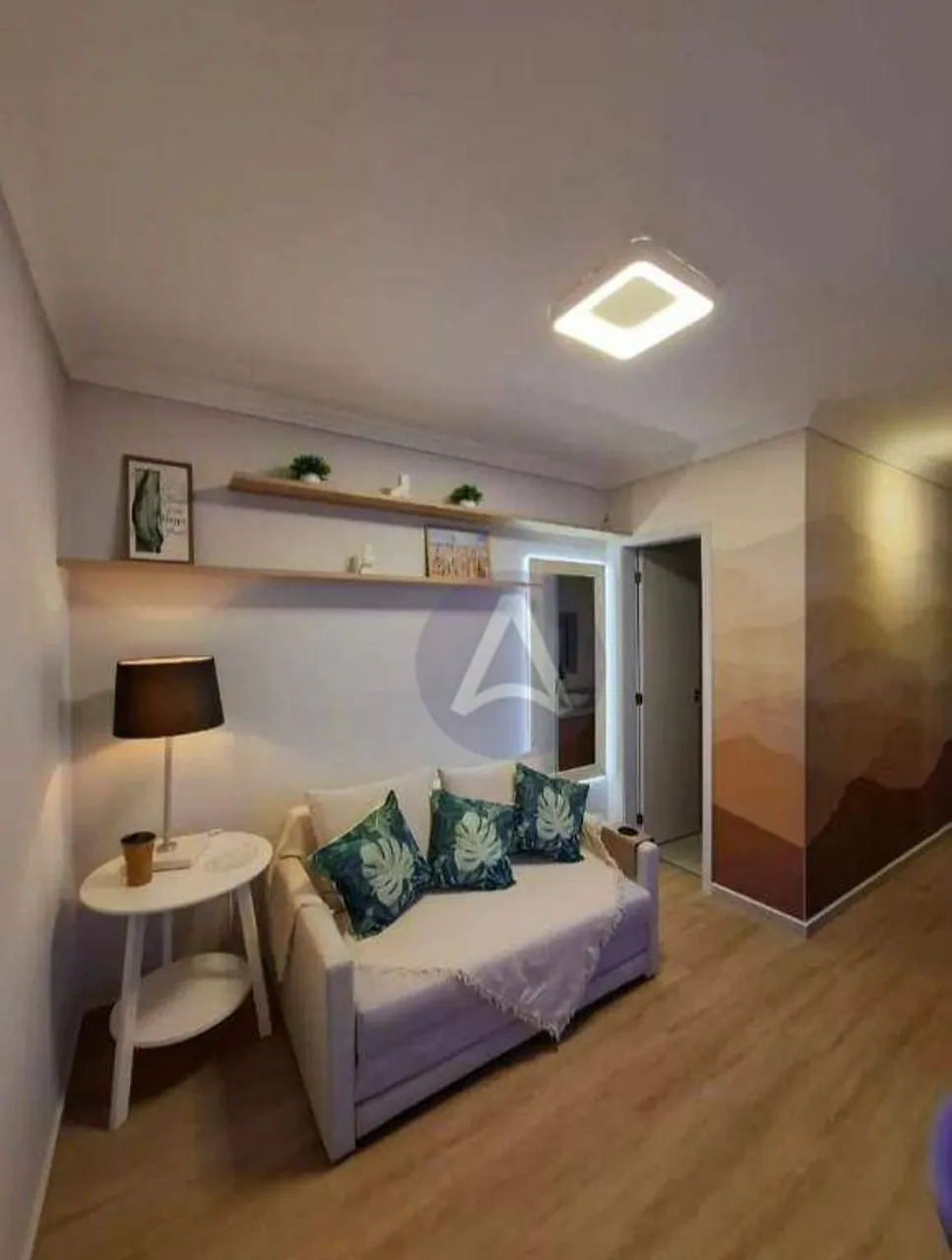Furnished 40 m² studio with no parking and a washing machine