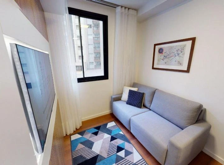 Furnished 25 m² apartment with 1 bedroom — photo 3