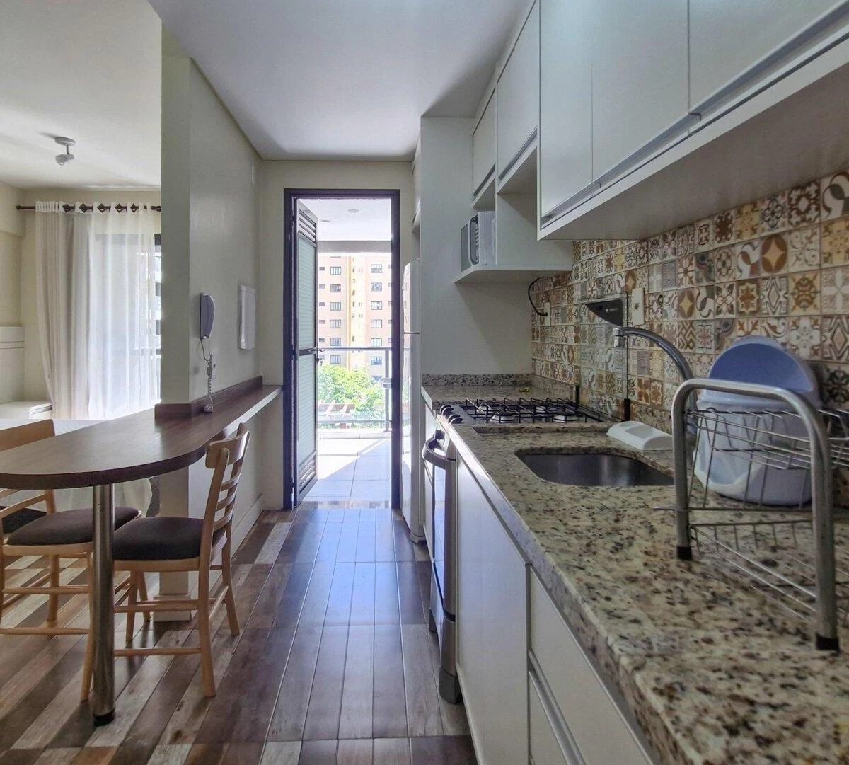 Washing machine in a one-bedroom apartment, 36 m² — photo 2