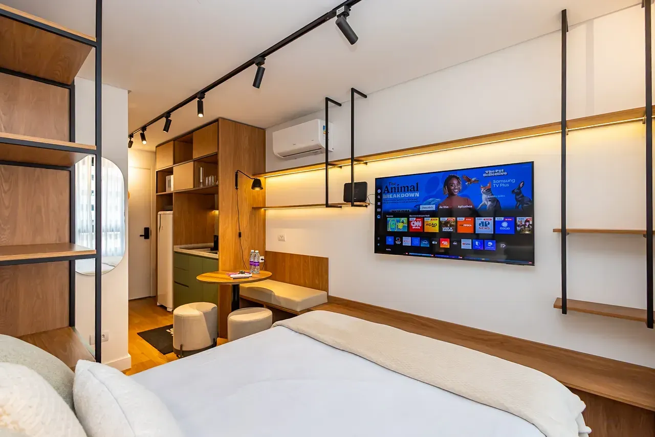 Apartamento mobiliado de 1 dormitório e 1 banheiro — photo 17