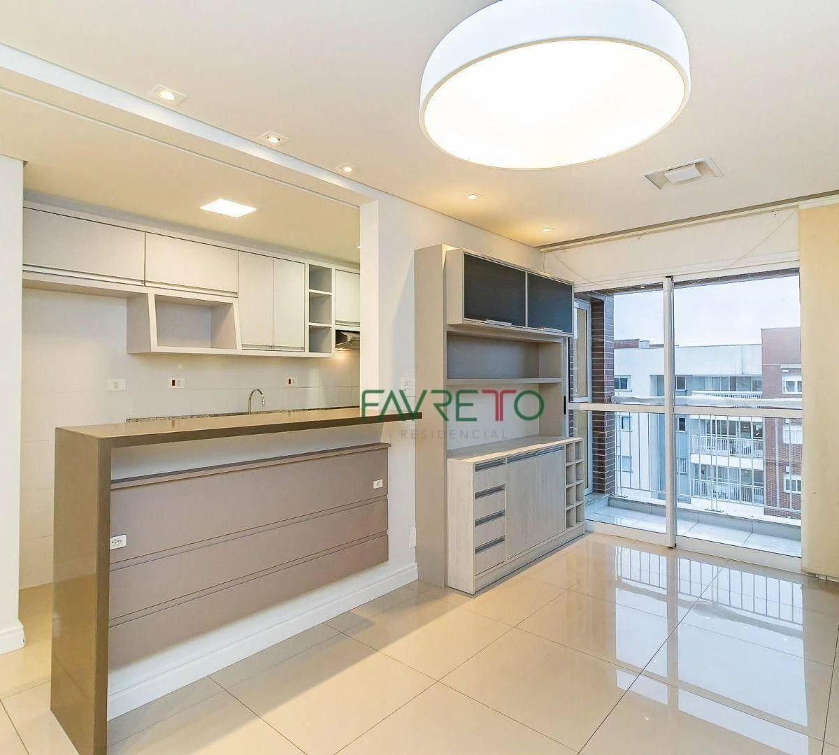One-bedroom apartment in a building with a pool — photo 16