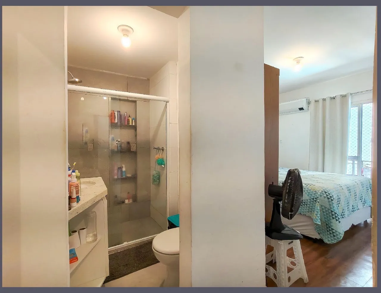 68 m² apartment with a home office and a washing machine — photo 13