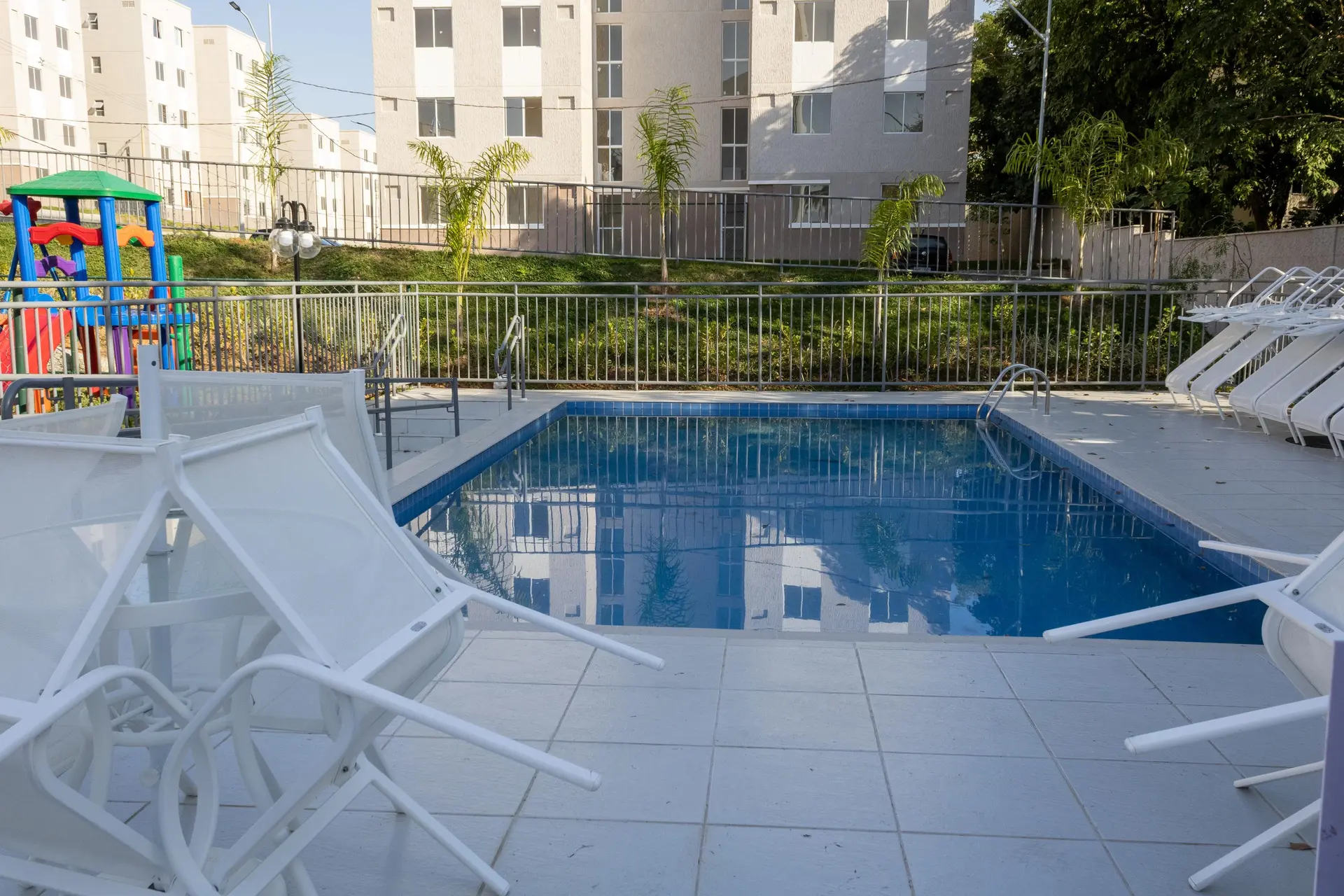 Furnished apartment, 42 m², with a washing machine — photo 51