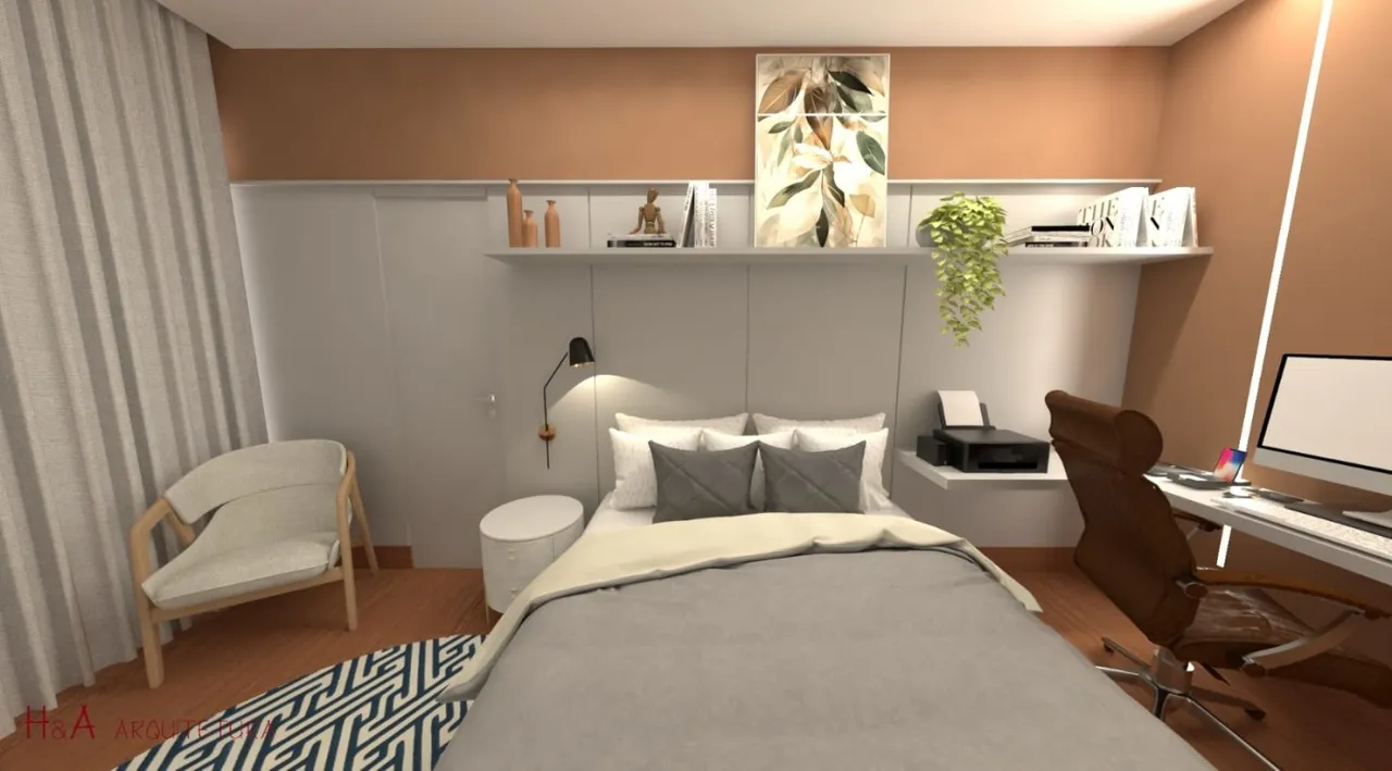 Rental house with 3 bedrooms and open-plan kitchen — photo 3