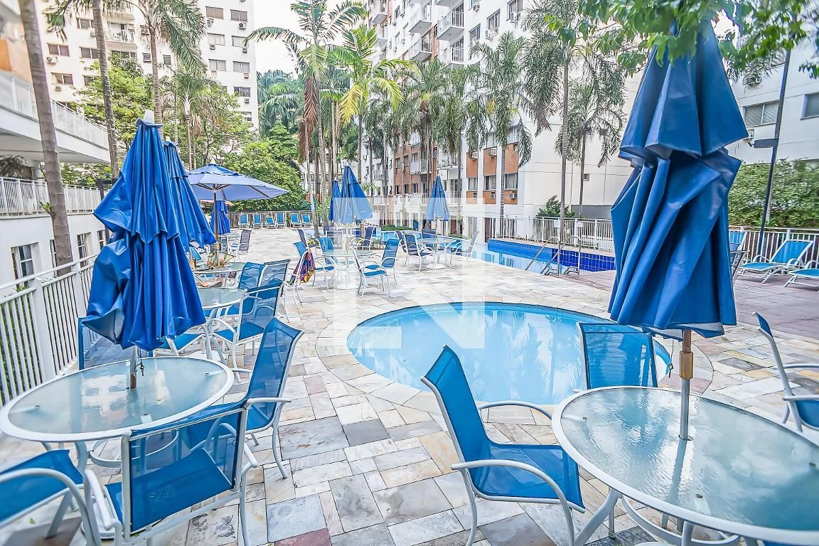 Apartamento mobiliado de 1 quarto em condomínio com sauna — photo 90