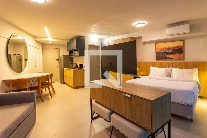 Apartamento mobiliado de 1 quarto com cozinha americana — photo 4