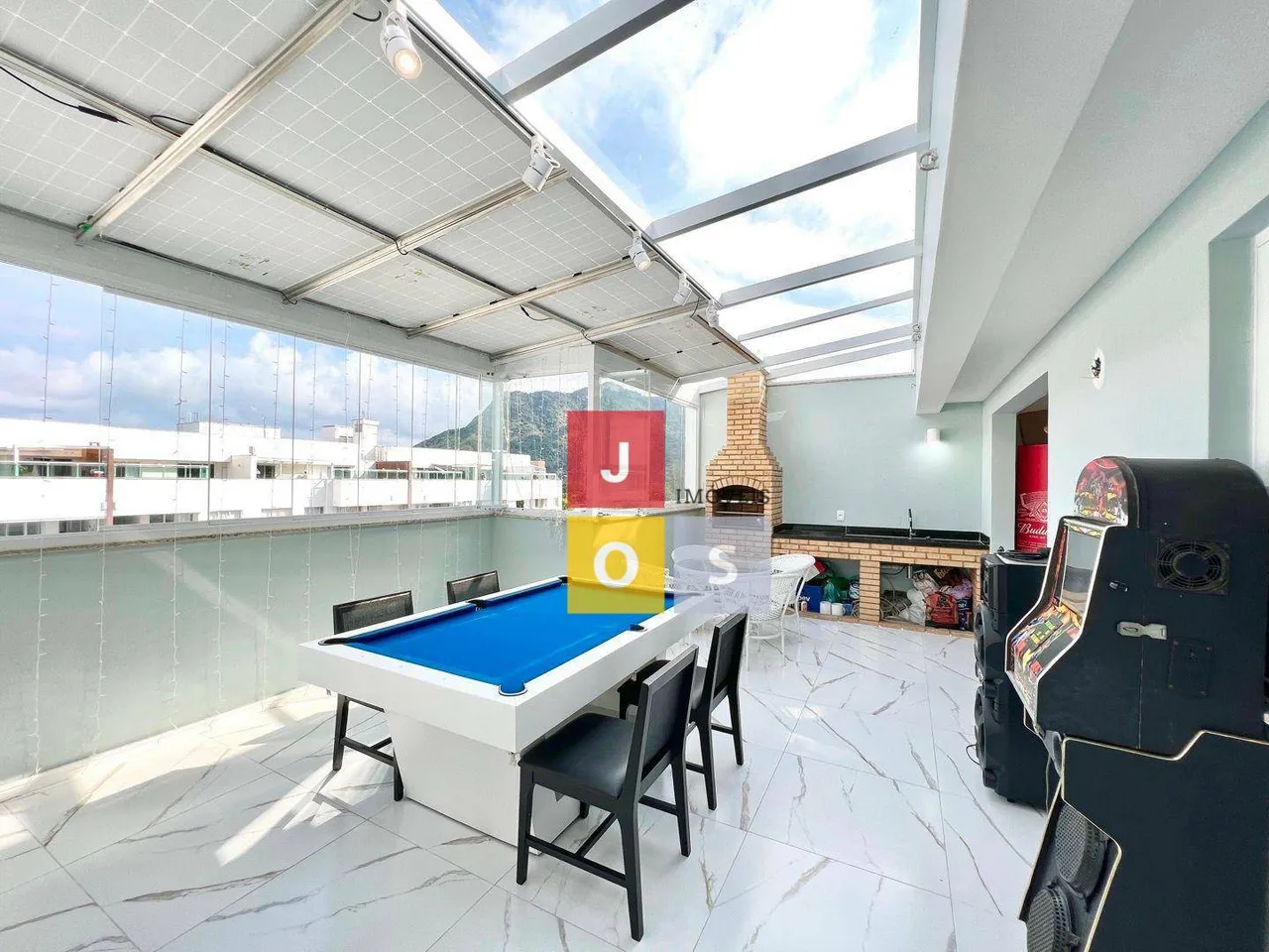Furnished 120 m² penthouse with 2 bedrooms and grill — photo 9
