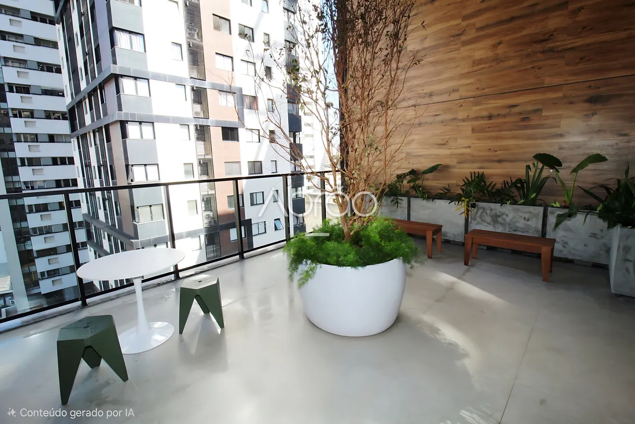 Apartamento mobiliado de 37 m² com 1 quarto e varanda — photo 6