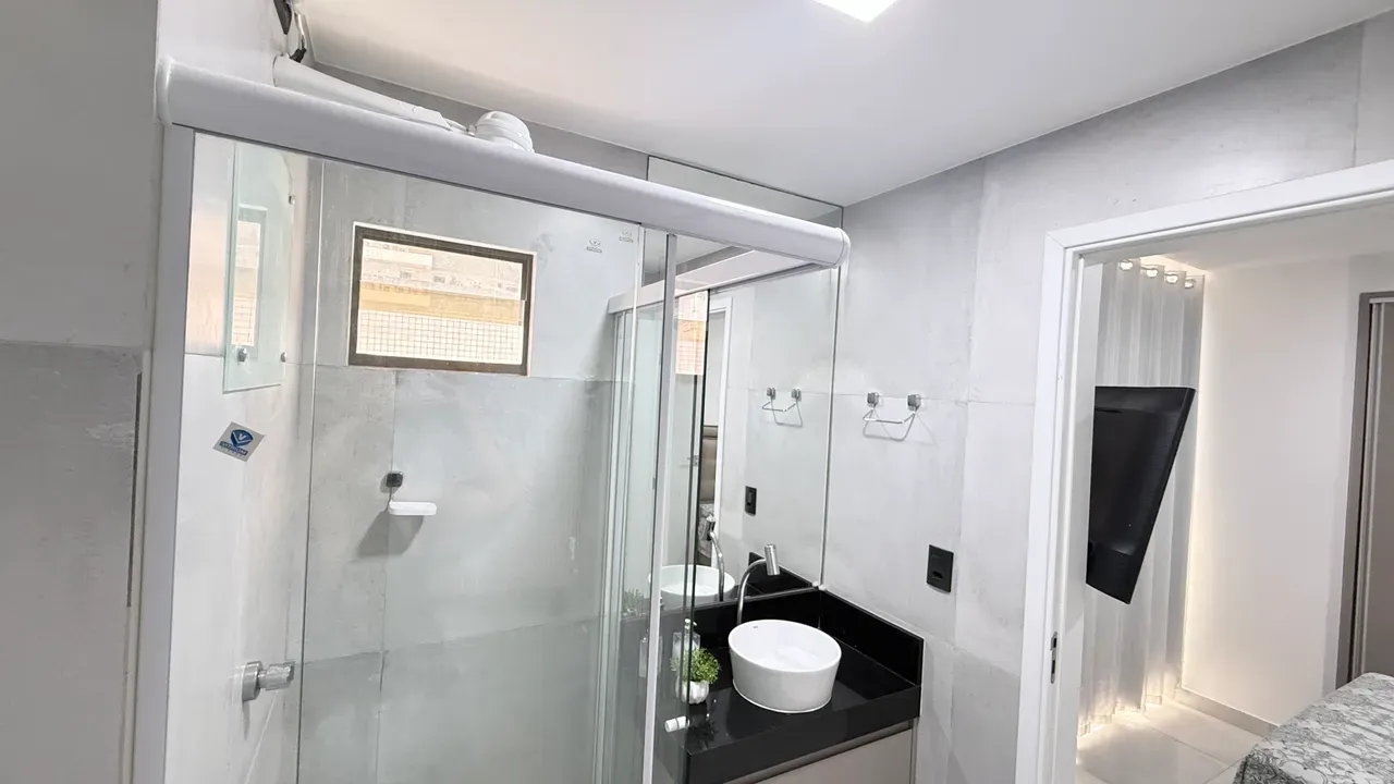One-bedroom apartment with a washing machine in João Pessoa — photo 14