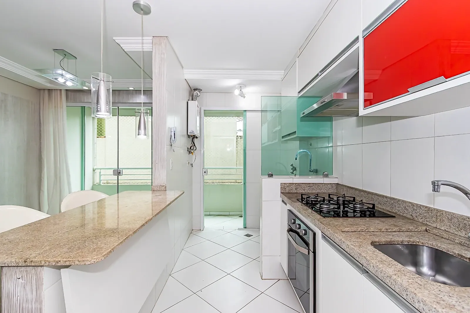 Apartamento de 2 quartos com varanda gourmet, Bacacheri — photo 18