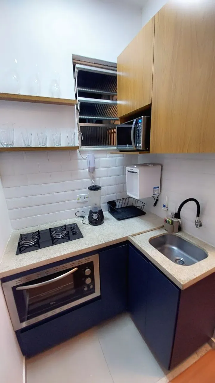 1-bedroom apartment with gas stove kitchenette — photo 2