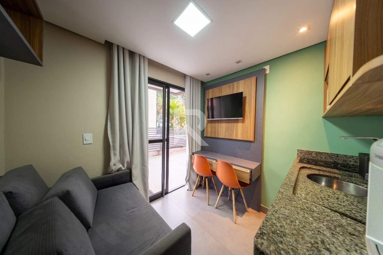 Furnished garden studio 40 m² with 1 bedroom and 1 bath