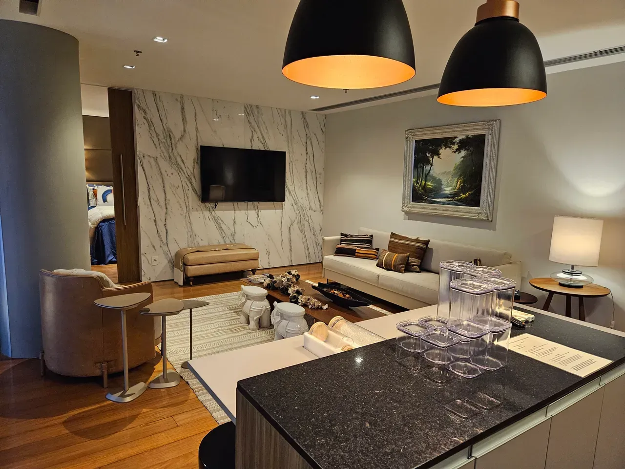 Furnished 121 m² apartment with 1 bedroom and 2 parking — photo 7