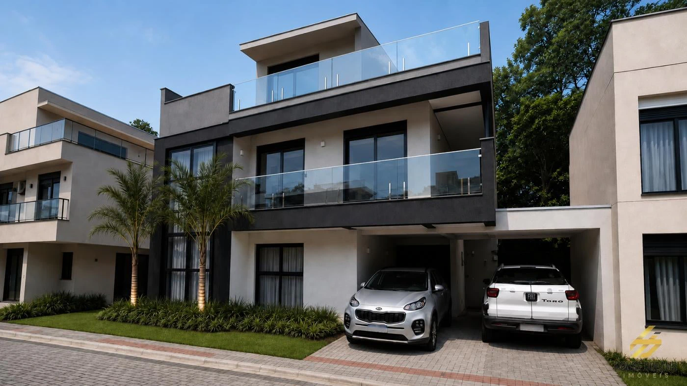 Furnished 3-bedroom house with open-plan kitchen