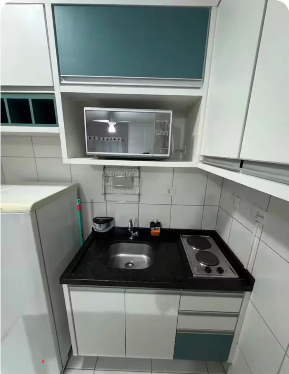 Washing machine in a one-bedroom apartment, 25 m² — photo 11
