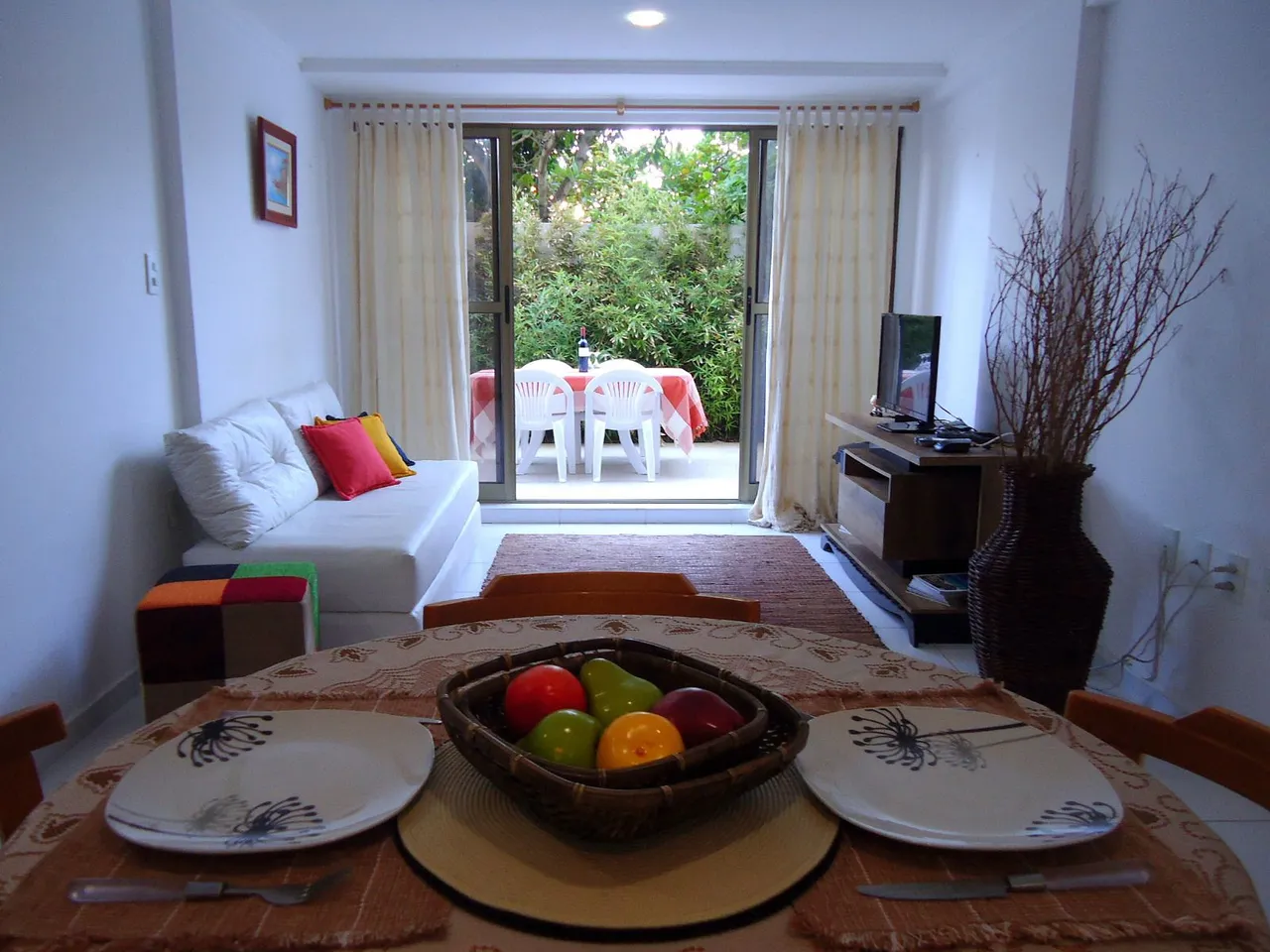 Furnished apartment with 2 bedrooms and 2 bathrooms