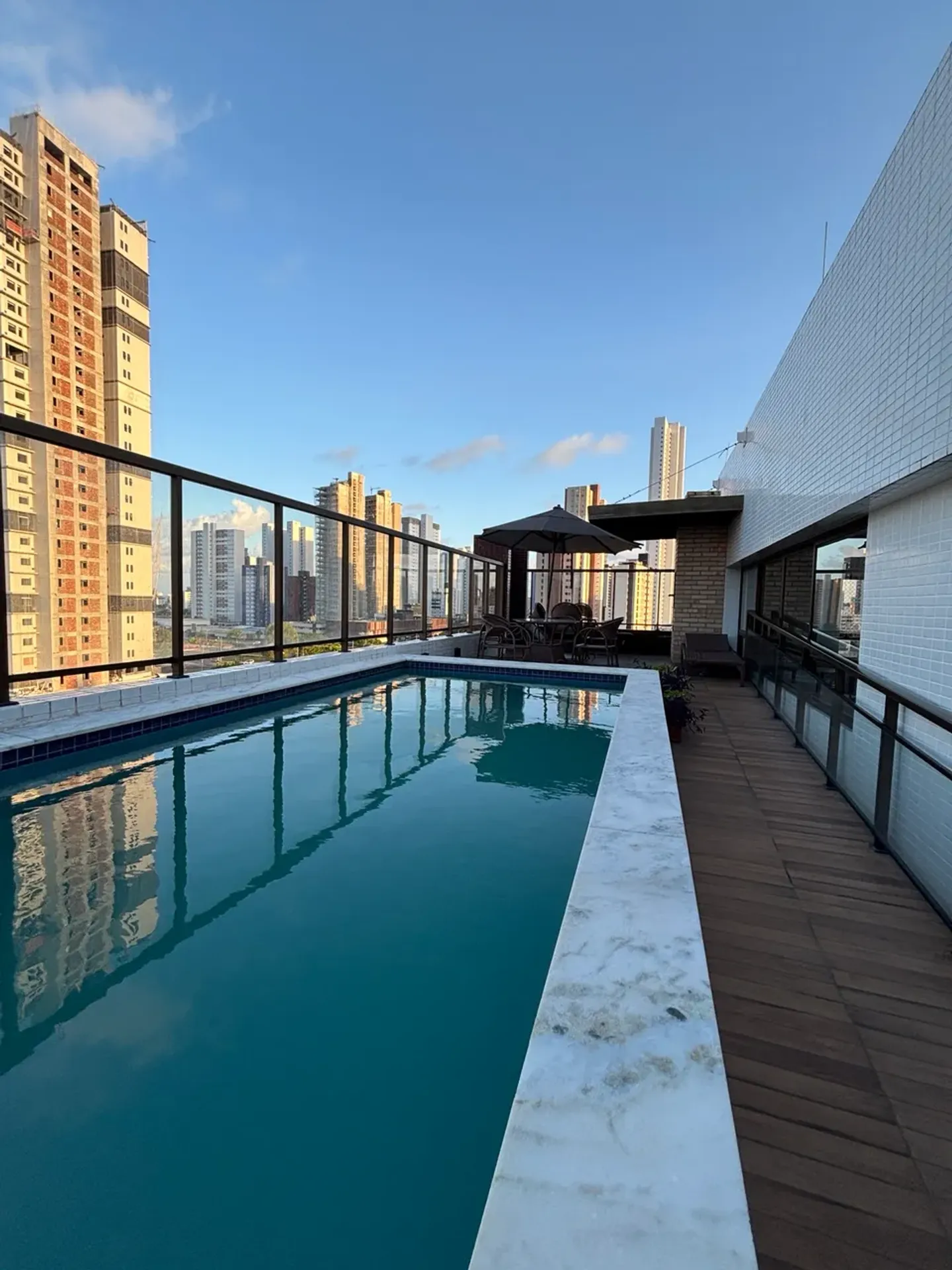 Furnished apartment, 53 m², with a grill on the balcony — photo 15