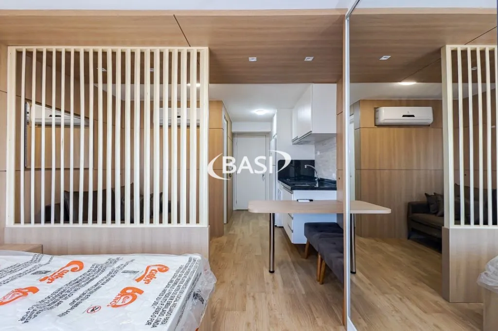 Estudio amueblado de 42 m² en el 15º piso con balcón — photo 13