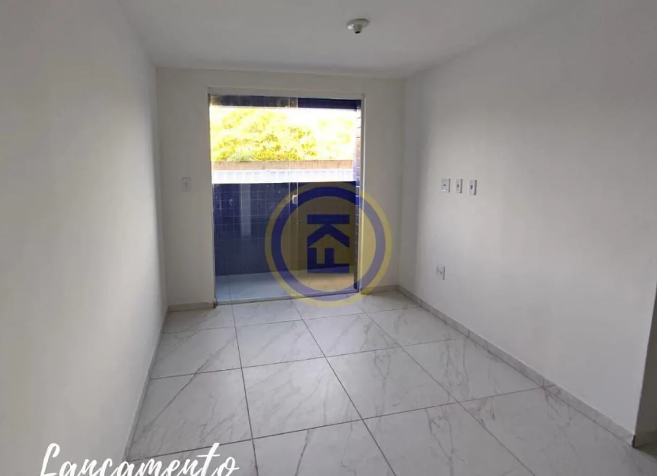 Apartamento térreo com 2 quartos e cozinha americana