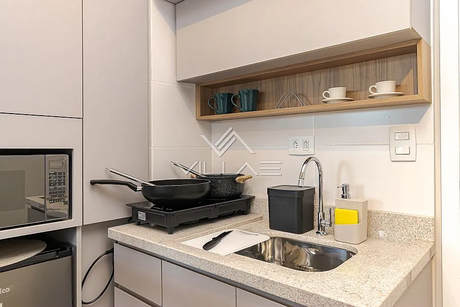 Furnished studio 28 m² with 1 bedroom and 1 bathroom — photo 10