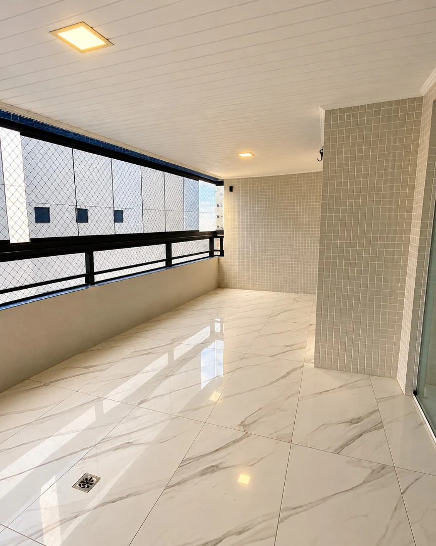 4-bedroom apartment in a building with a pool — photo 7