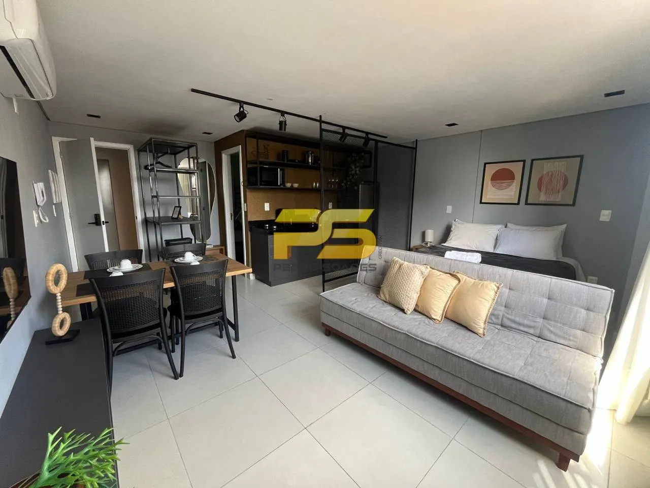 Мебльована квартира 30 м², 1 спальня