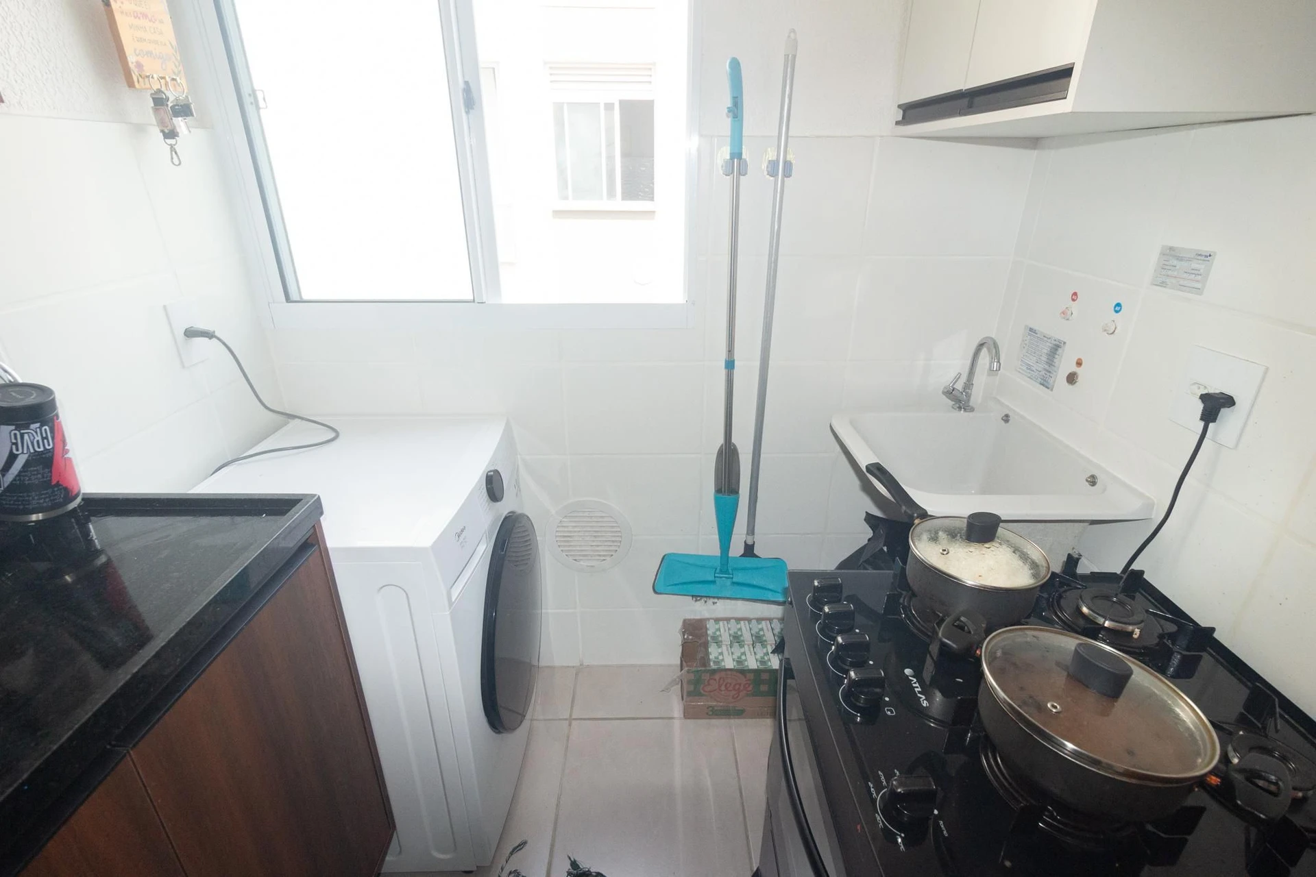 2-bedroom apartment with a washing machine — photo 33